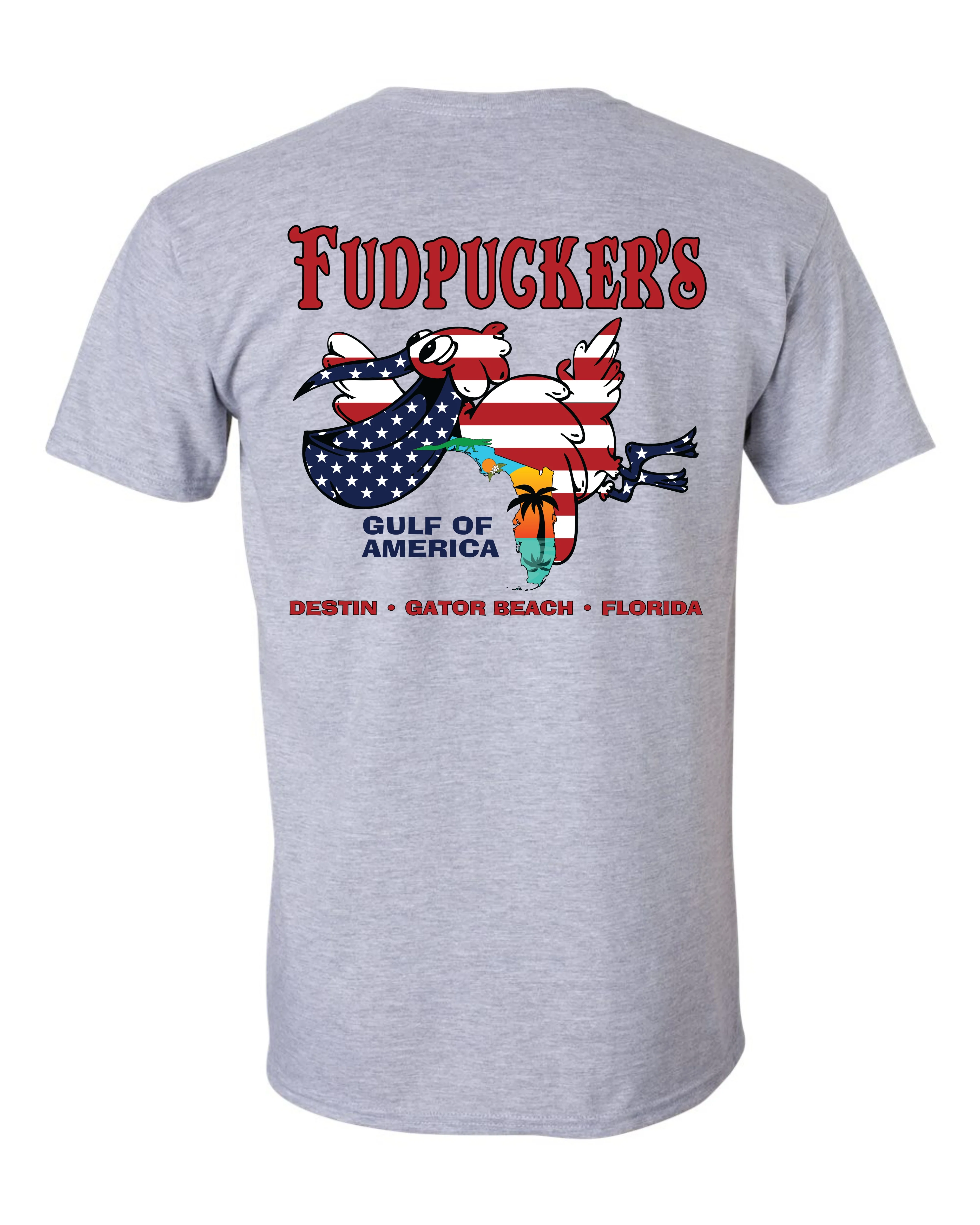 Fud's Patriotic Pelican T-Shirt - Image 7