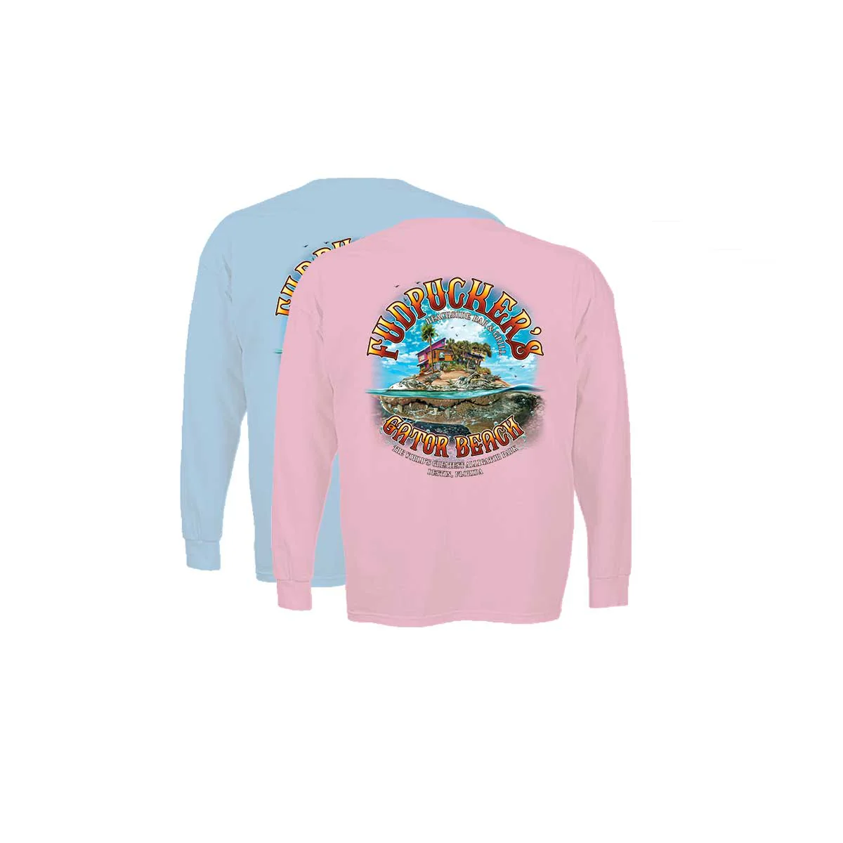 Kids Long Sleeve Gator Island - Image 4